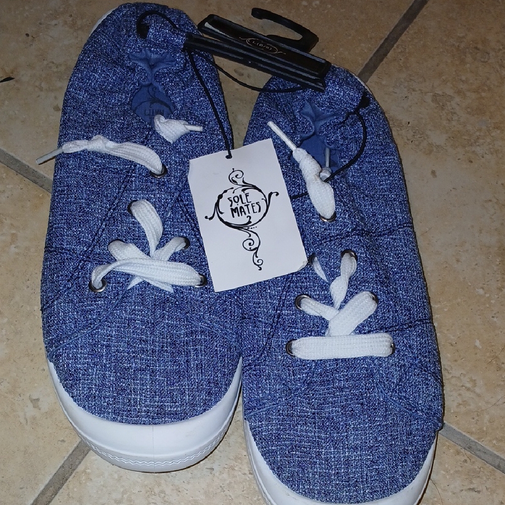 Sole Mates Blue Casual Shoes